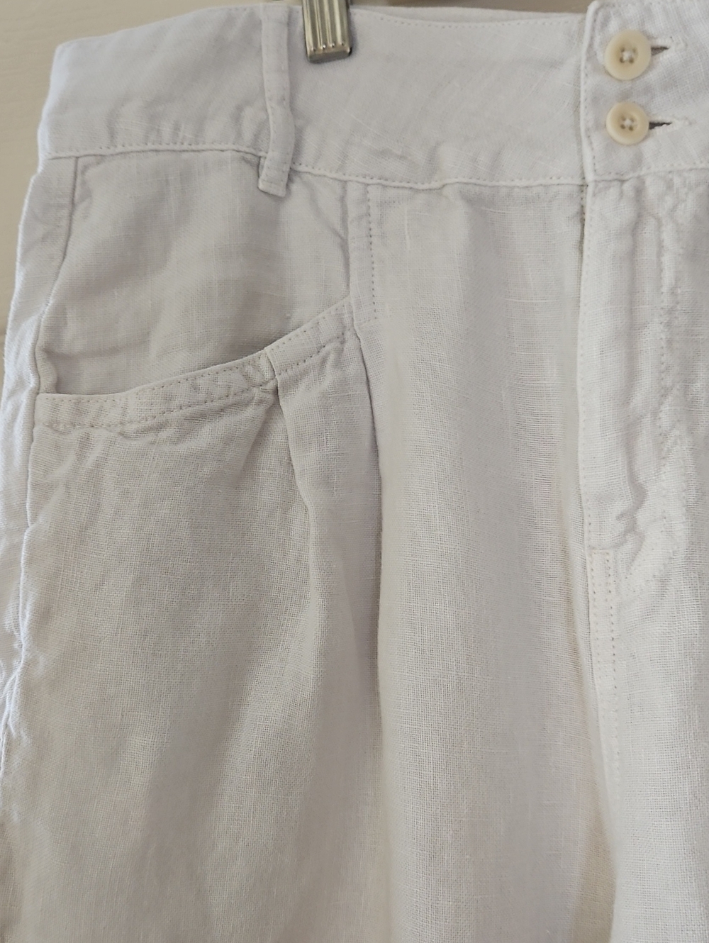 Poetry 100% Linen Pants, Size 10. - Picture 9 of 13